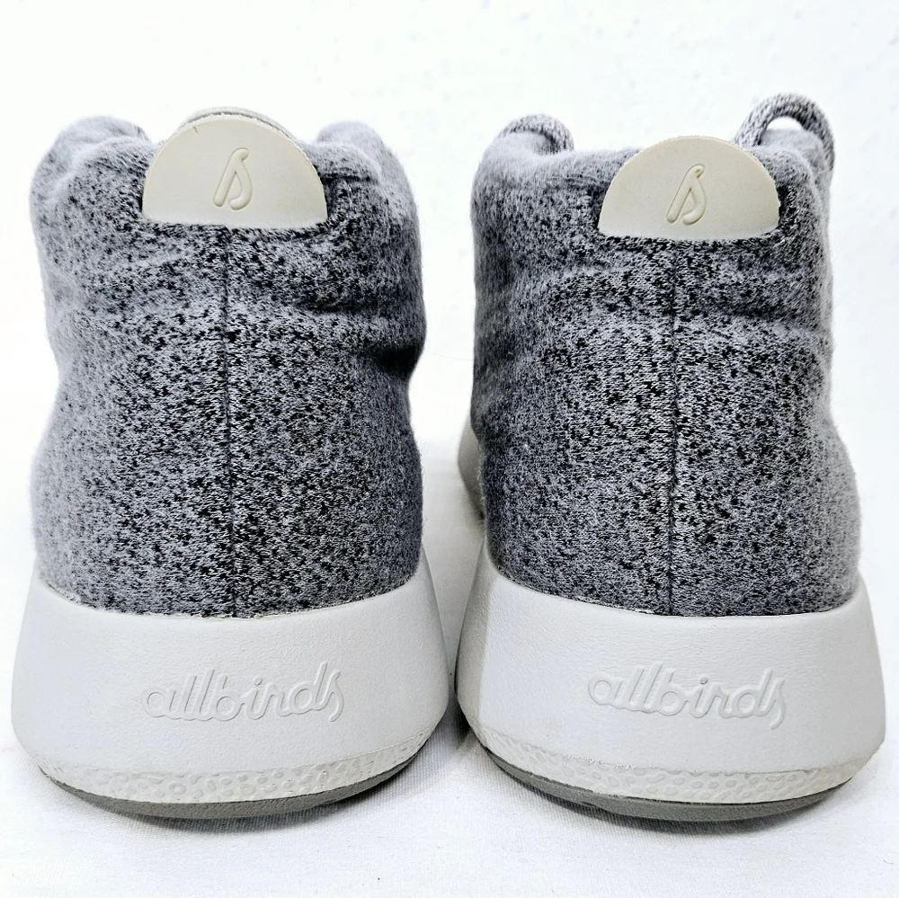Allbirds Wool Runner-Up Mizzles High Top Sneaker Gray Men’s 8